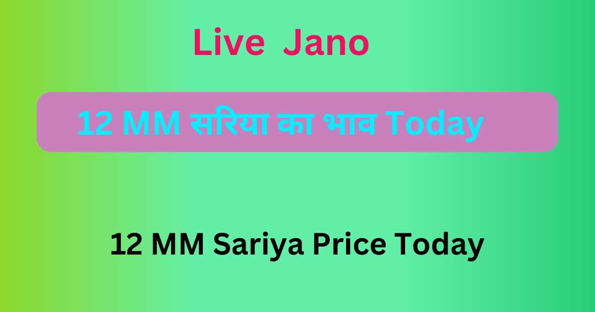 12 MM Sariya Price Today